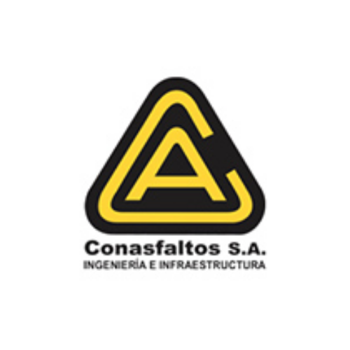 Logo Conasfaltos - Cliente Accuretta Ingeniería